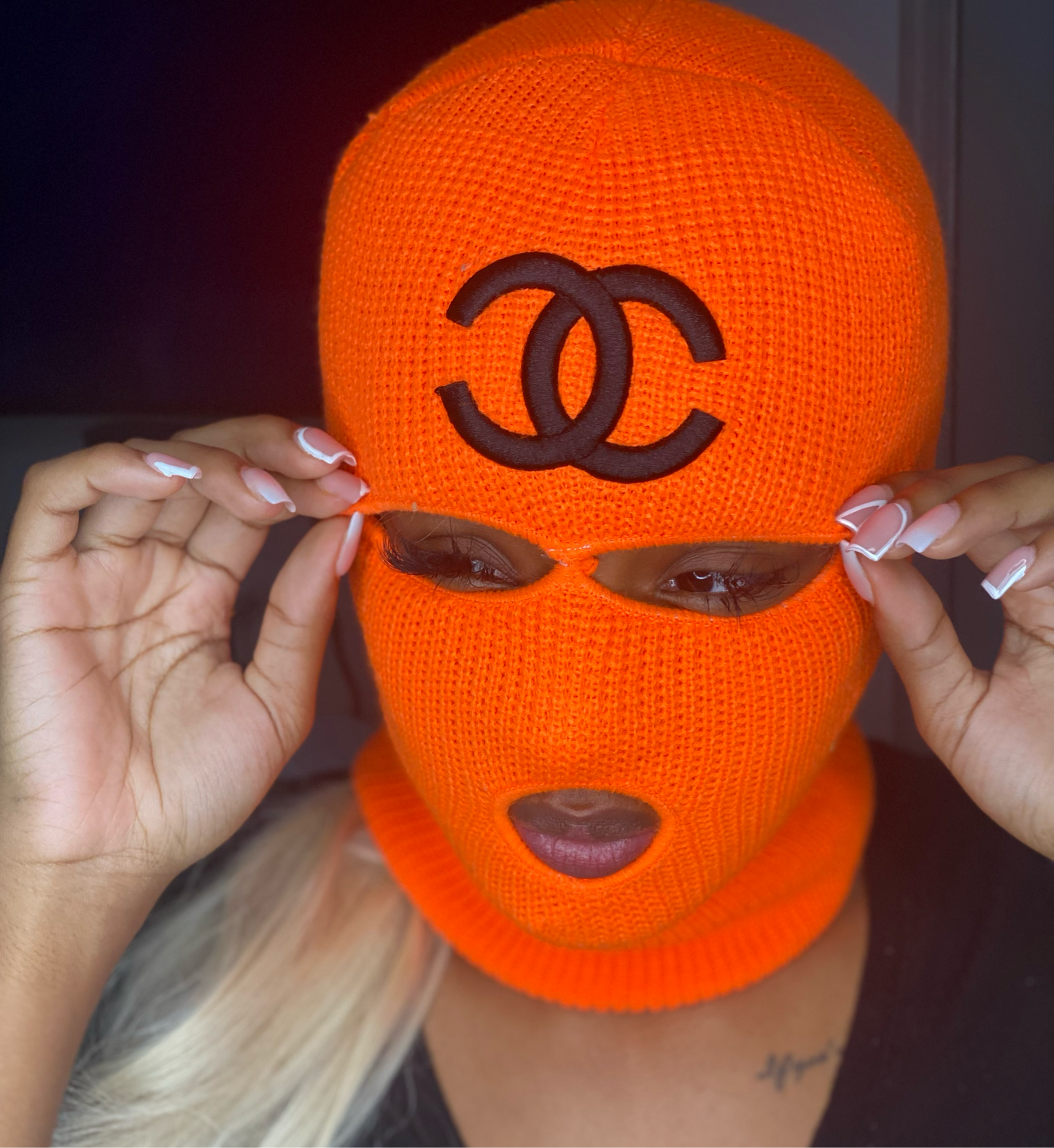 Custom "Double Cs" Ski Masks