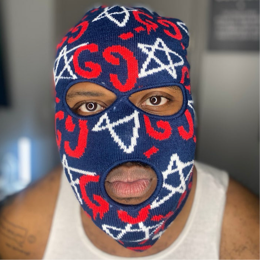 Custom "Double Gs" Ski Masks